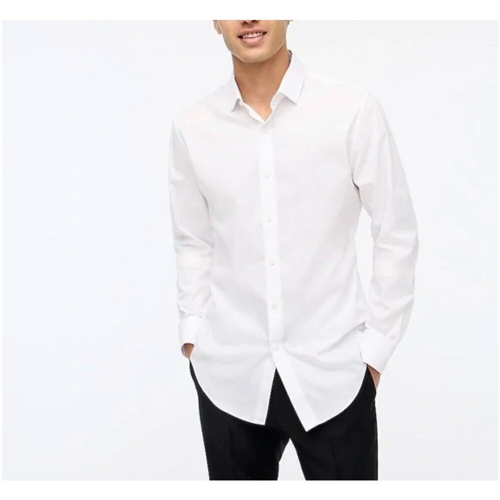 J.Crew Factory Slim Performance Dress Shirt - Picture 2 of 7